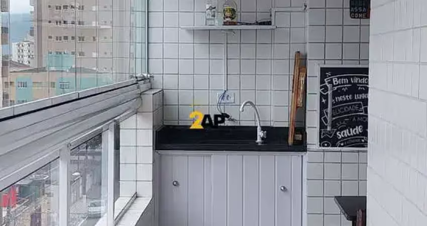 Venda de apartamento de 2 quartos com suíte e vaga de garagem em ocian, praia grande-sp!