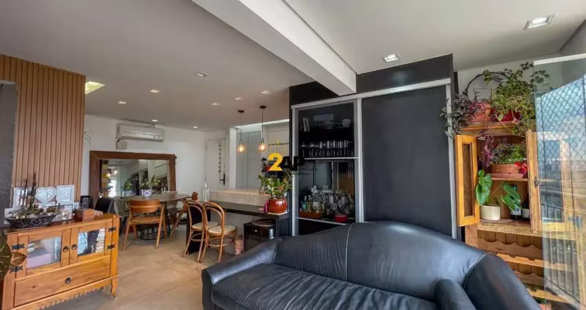 Apartamento à venda em são paulo-sp, chácara santo antônio: 2 quartos, 65m², 1 vaga de garagem!