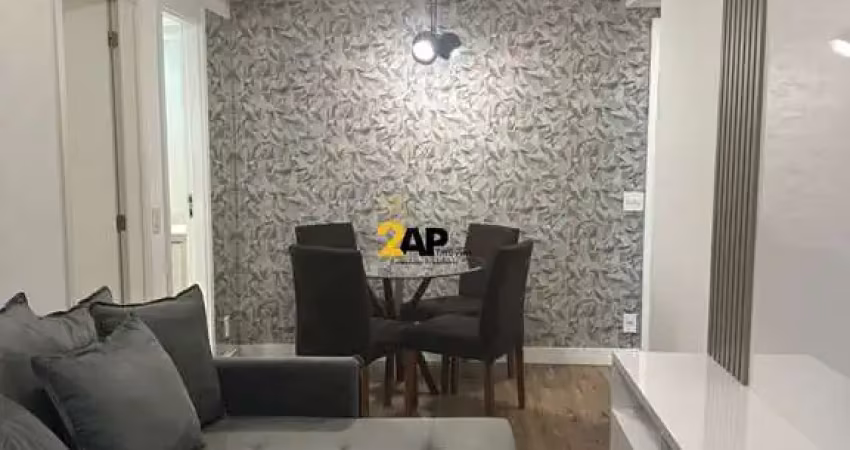 Apartamento para locação em são paulo-sp, vila gertrudes: 1 quarto, 1 sala, 1 banheiro, 1 vaga de garagem - 48m².todo mobiliado
