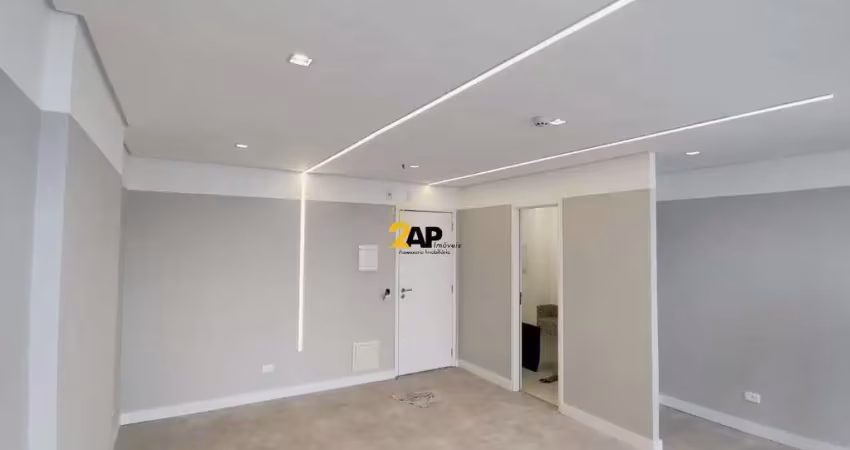 Sala comercial para locação em são paulo-sp - chácara santo antônio: 1 sala, 1 vaga, 31m² de área!
