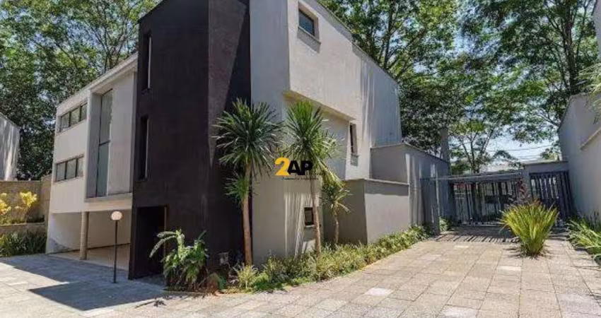 Casa de luxo: 719m²  com 4 quartos, 4 suítes, 3 salas, 6 banheiros, 4 vagas de garagem no condomínio lilos village, jardim cordeiro - sp