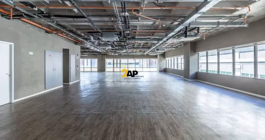 Conjunto comercial para aluguel na vila olímpia: 377m², 2 banheiros e 12 vagas de garagem em condomínio de excelência em sp