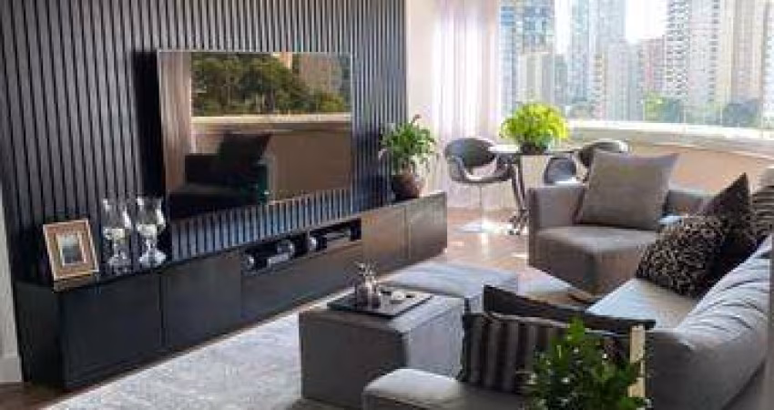 Apartamento à venda no Brooklin, São Paulo-SP: 2 quartos, 2 suítes, 4 banheiros, 3 vagas de garagem, 116m² de área!