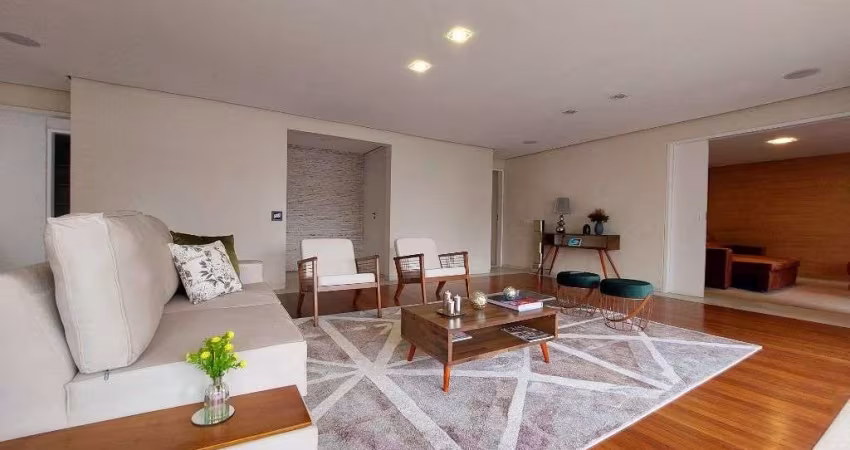 Apartamento de Luxo no Morumbi, São Paulo-SP: 4 quartos, 2 suítes, 6 banheiros, 3 vagas de garagem, 277m² de área. Venha conferir!