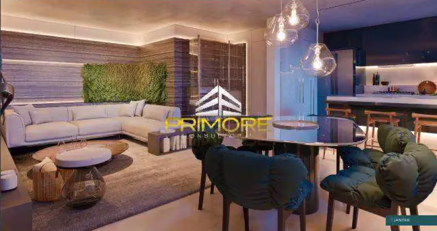 Área privativa, 3 quartos, closet, suítes, 95m², funcionários