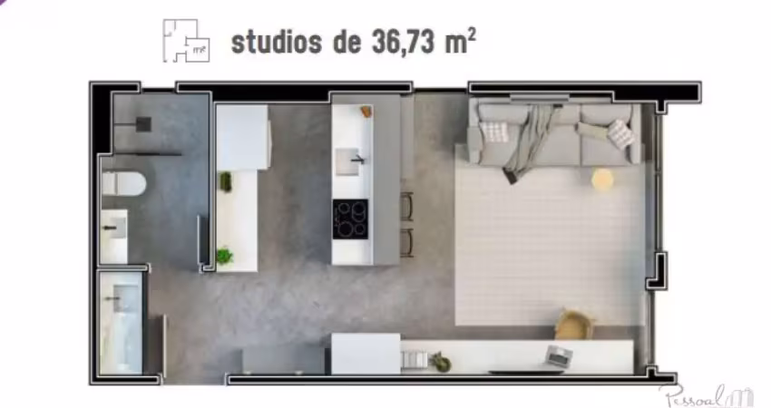 Apartamento com 1 quarto à venda na Rua Professor Simão José Hess, Trindade, Florianópolis