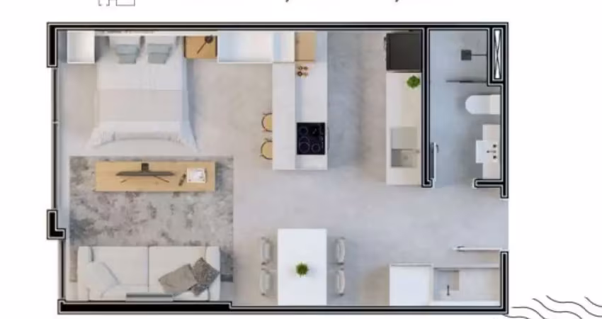 Apartamento com 1 quarto à venda na Rua Professor Simão José Hess, Trindade, Florianópolis