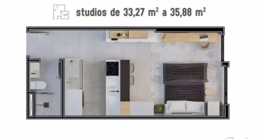 Apartamento com 1 quarto à venda na Rua Professor Simão José Hess, Trindade, Florianópolis