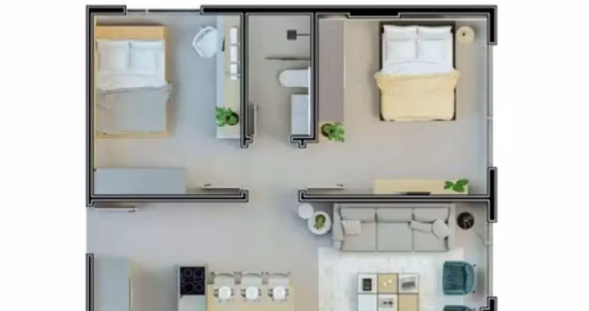 Apartamento com 2 quartos à venda na Rua Professor Simão José Hess, Trindade, Florianópolis