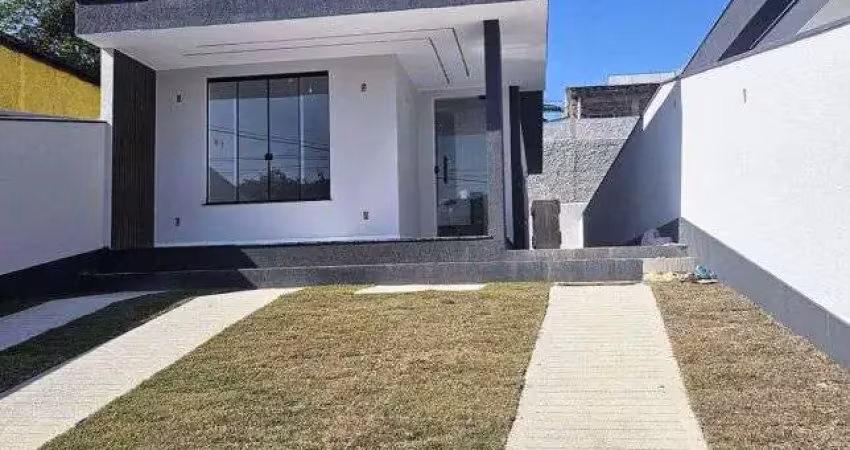 Vendo casa nova de primeira locação com suíte e quintal amplo - em nova cidade - itaboraí - rj