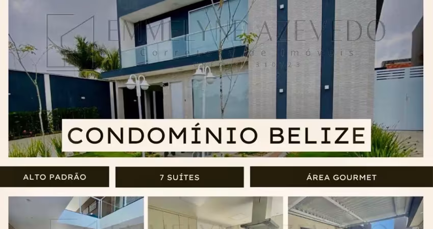 Alugue seu novo lar em condomínio belize fechado em frente ao mar