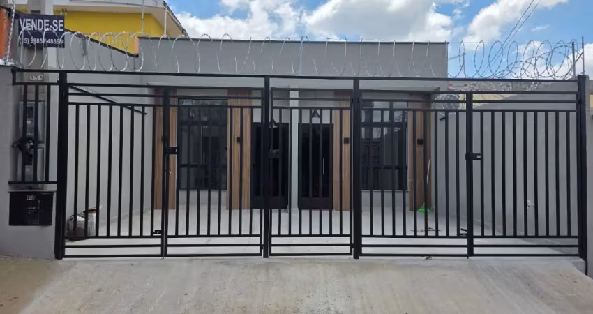 Casa nova com fino acabamento, trabalhada com gesso em sorocaba s.p