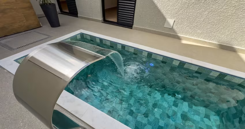 Maravilhosa casa com piscina no condominio villagio wanel, sorocaba sp