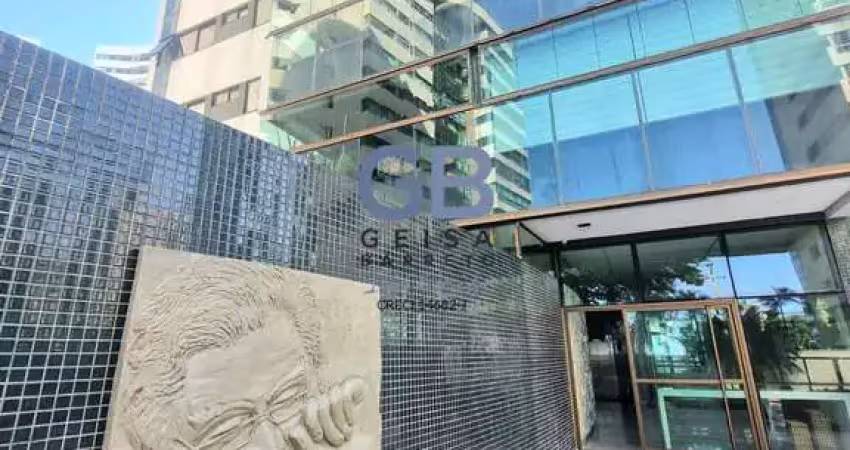 Edf tom jobim em boa viagem 177m² 3s 3v andar alto quadra mar linda vista!