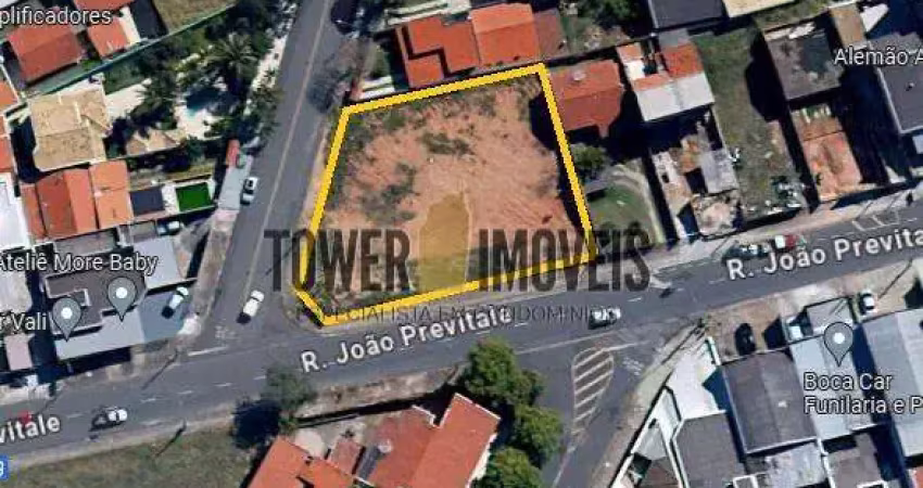 Terreno comercial à venda na Rua João Previtalle, 793, Santa Cruz, Valinhos