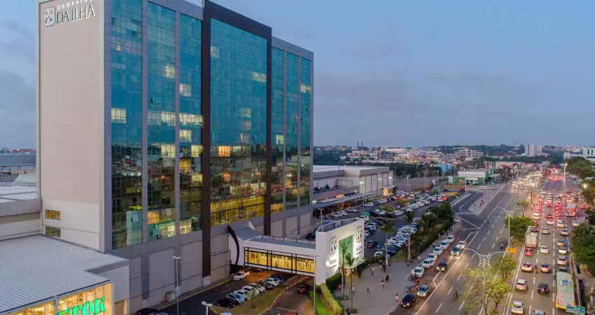Sala comercial 34m² para alugar no shopping da ilha – condomínio incluso