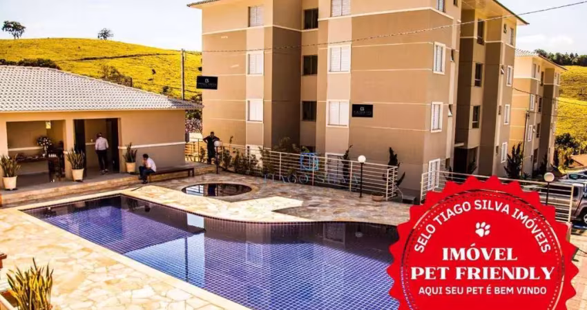 Apartamento com 2 dormitórios para alugar, 50 m² por r$ 1.500/mês - pão de açúcar - pouso alegre/mg
