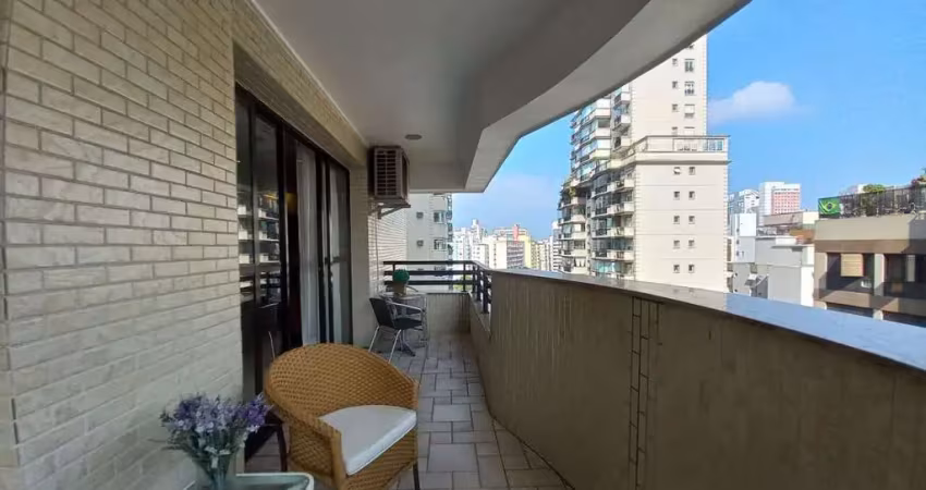 Apartamento com 4 suítes e 5 vagas à venda em prédio com lazer na Vila Rica/Boqueirão - Santos/SP