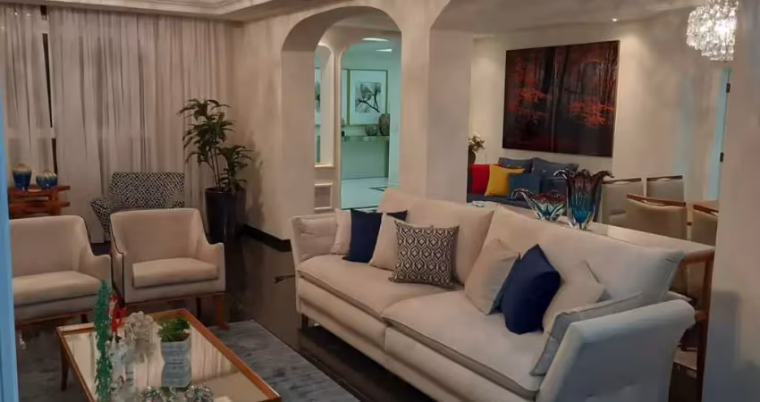 Apartamento alto padrão com 3 dormitórios na quadra do mar à venda - gonzaga - santos/sp