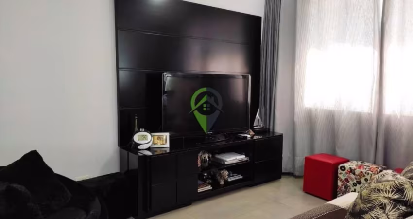 Apartamento com vista mar e 2 suítes em Santos