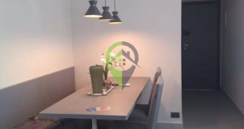 Apartamento mobiliado em  Aparecida, frente mar em Santos/SP