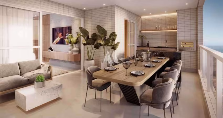 Apartamento alto padrão em construção em Santos