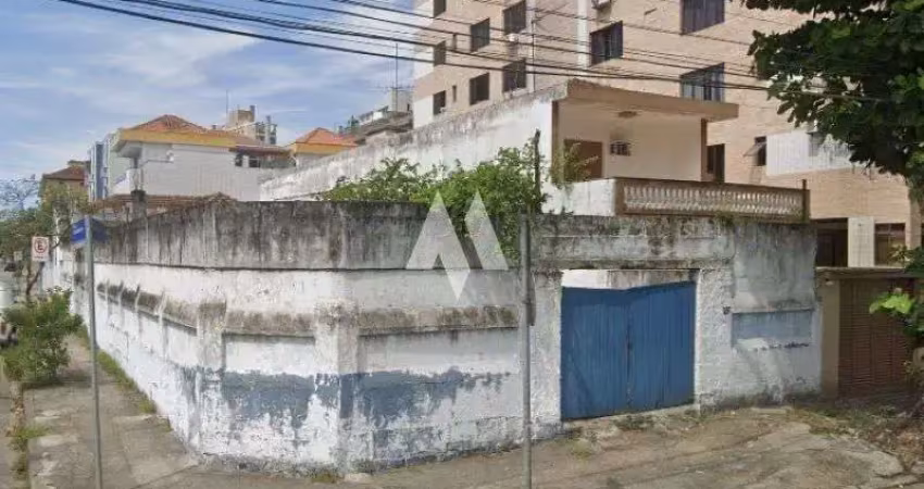 Terreno com 350m² - esquina -  totalmente murado - venda - aparecida - santos/sp