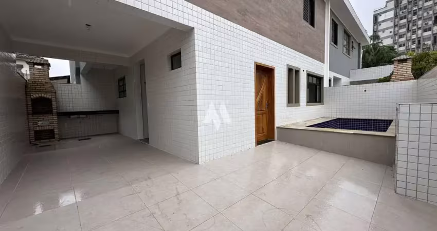 Casa sobrado, 03 quartos sendo 01 suíte – bairro vila belmiro – santos
