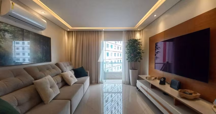 Apartamento 2 quartos e 2 banheiros 1 vaga na quadra da praia do José Menino em Santos/SP