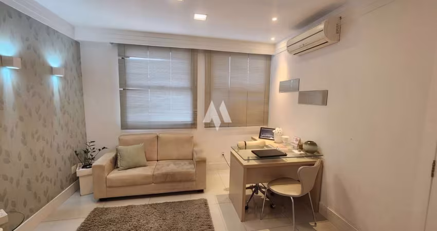 Sala comercial na Ana Costa, 50 metros com 2 salas e recepção