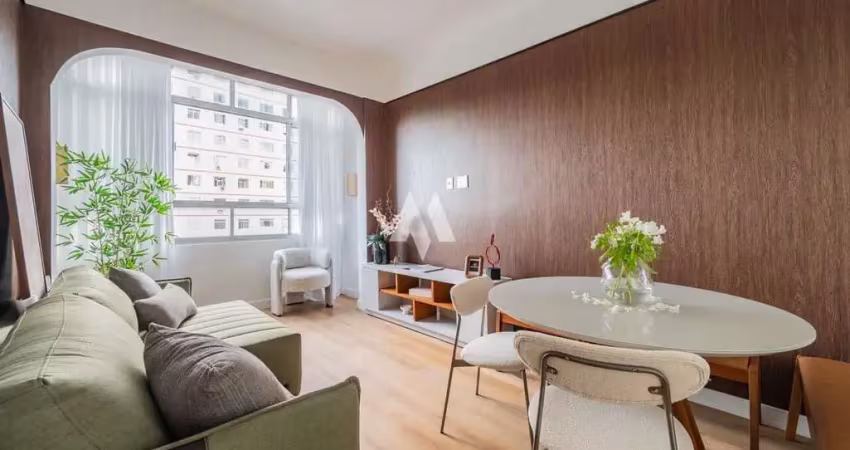 Apartamento á venda  02 dormitórios 1 suíte  com vista para o mar em santos/sp