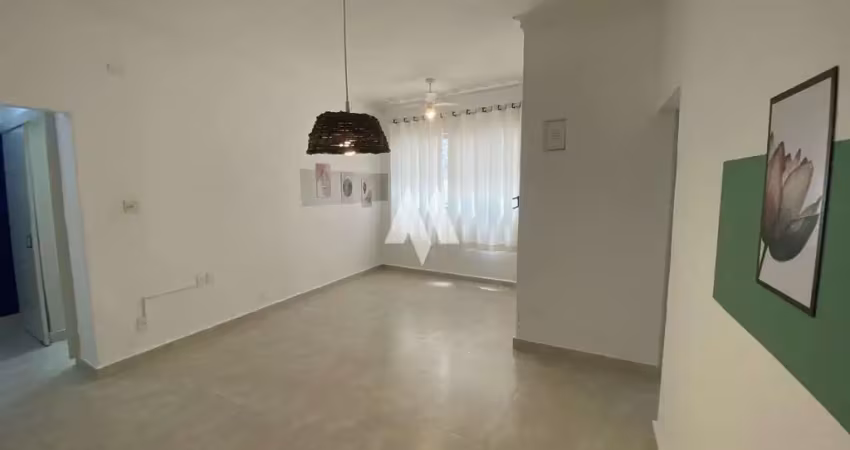 Apartamento térreo  de 2 dormitórios em boqueirão, santos/sp