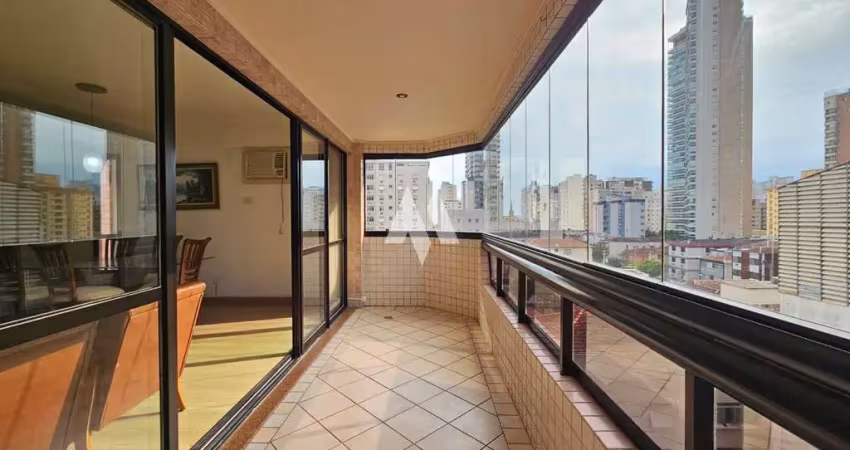 Apartamento 3 quartos 2 vagas à venda no Embaré - Santos/SP