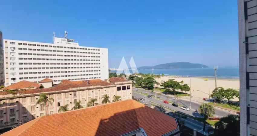 Apartamento de 2 dormitórios, com vista mar e vaga fechada