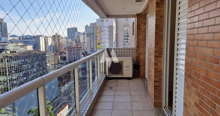 Apartamento  com 2 dormitórios á venda no Gonzaga em Santos