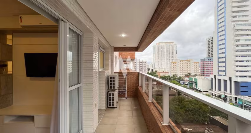 Apartamento 1 Quarto mobiliado e lazer para alugar no Boqueirão - Santos/SP