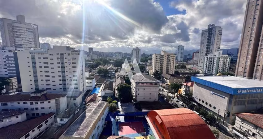 Apartamento de 1 Dormitório na Ponta da Praia - Vista Livre e Vaga de Garagem!