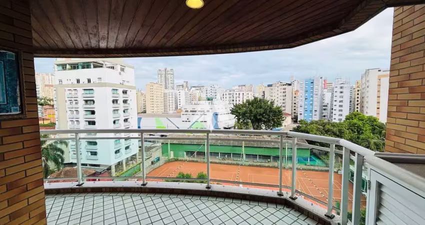 Apartamento para Locação com 3 dormitórios e 2 vagas demarcadas - Boqueirão / Santos