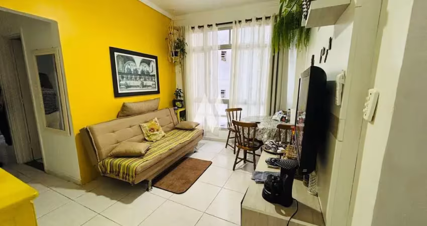 Apartamento à venda de 1 dormitório - josé menino / santos