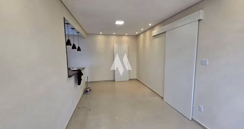 Apartamento no marapé venda 2 dormitórios, totalmente reformado, garagem fechada