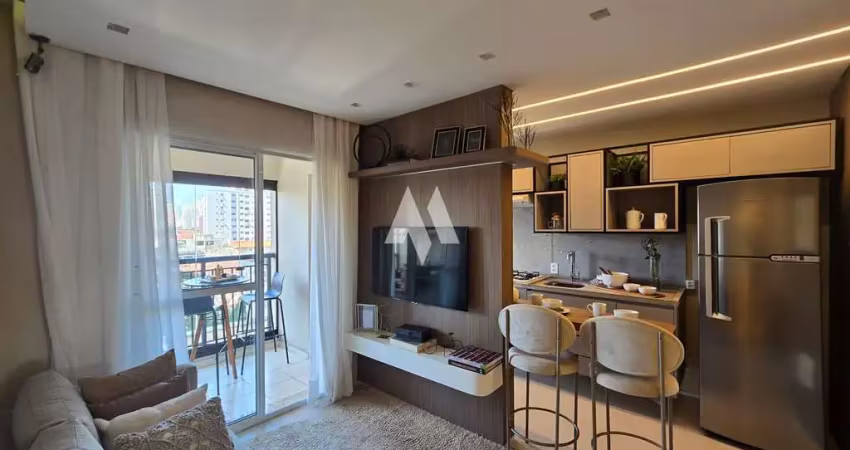 Apartamento em marapé, santos/sp -apartameto decorado - 2 dormitprios, 1 suíte