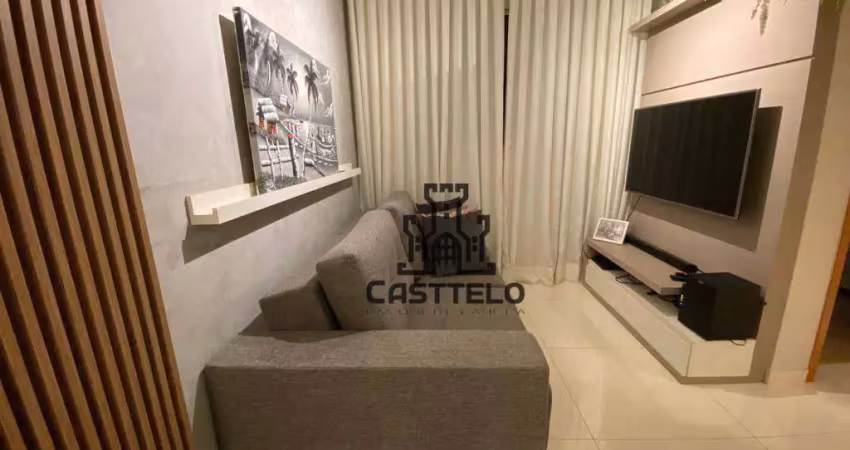 Apartamento com 2 dormitórios para alugar, 66 m² por r$ 2.300,00/mês - gleba fazenda palhano - londrina/pr
