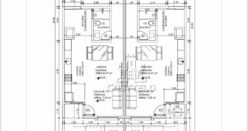 Casa à venda, 90 m² por R$ 380.000 - Jardim Montecatini - Londrina/PR