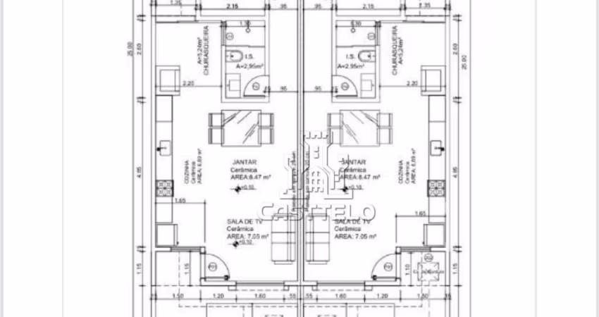 Casa à venda, 90 m² por R$ 380.000 - Jardim Montecatini - Londrina/PR