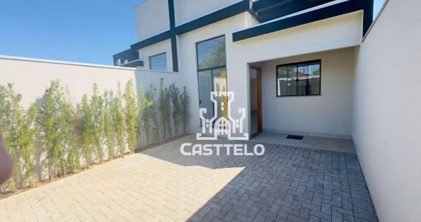 Casa à venda, 84 m² por r$ 450.000 - jardim graziela - londrina/pr