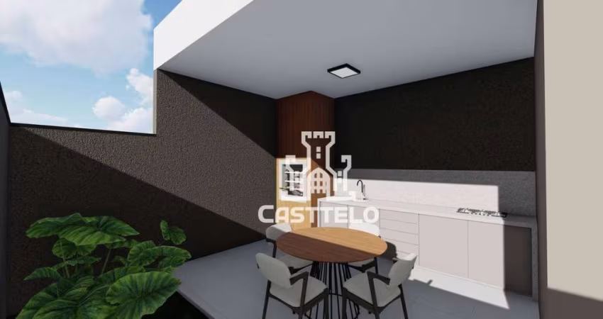 Casa à venda, 100 m² por R$ 453.000 - Columbia - Londrina/PR