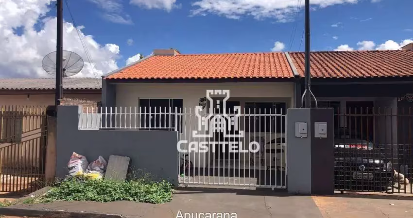 Casa com 2 dormitórios à venda, 54 m² por r$ 215.000,00 - jardim marissol - apucarana/pr