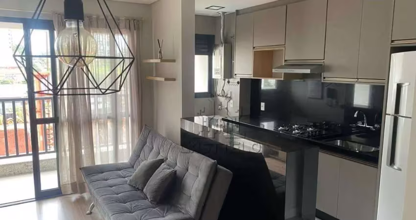 Apartamento com 1 dormitório para alugar, 45 m² por r$ 3.220,00/mês - palhano 1 - londrina/pr