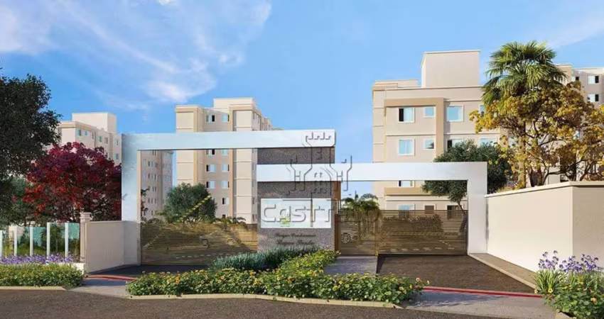Apartamento com 2 dormitórios à venda, 46 m² por r$ 280.000,00 - acquaville - londrina/pr