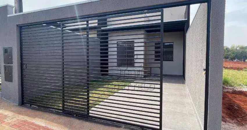 Casa com 2 dormitórios à venda, 55 m² por r$ 255.000,00 - jardim padovani - londrina/pr